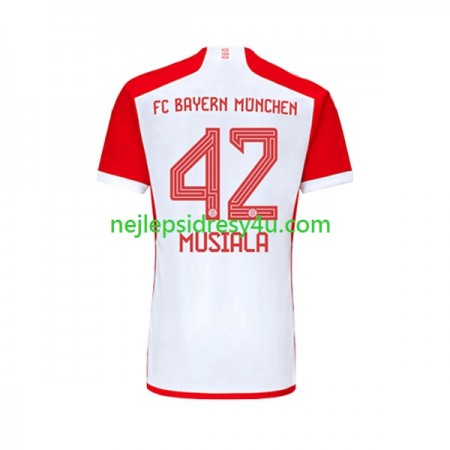 Fotbalový Dres Bayern Mnichov Jamal Musiala 42 Domácí 2023/24